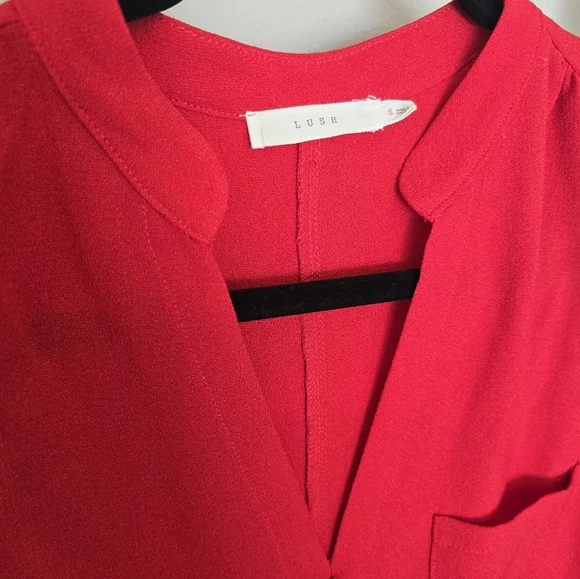 Lush Vibrant Red Sleeveless Midi Dress - Picture 7 of 9